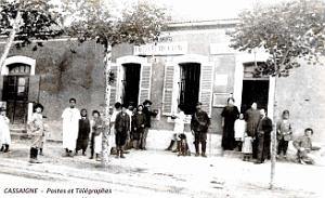1343- Cassaigne - Postes et telegraphes